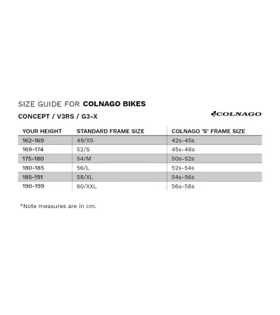 Colnago V3 TFS DB Racing 600 Road Bike