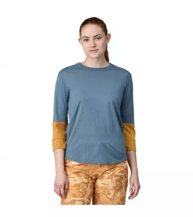Блуза Patagonia Merino 3/4-Sleeved Bike Jersey W's Winter 2025