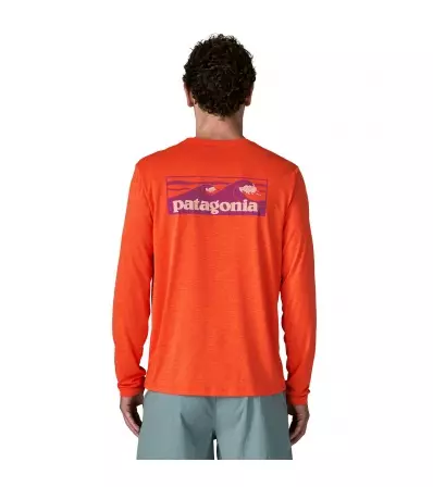 Блуза Patagonia Long-Sleeved Capilene Cool Daily Shirt - Boardshort Logo M's