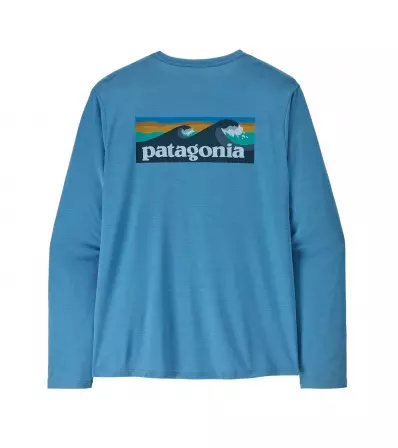 Блуза Patagonia Long-Sleeved Capilene Cool Daily Shirt - Boardshort Logo M's