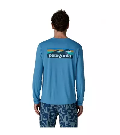 Блуза Patagonia Long-Sleeved Capilene Cool Daily Shirt - Boardshort Logo M's