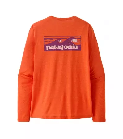 Блуза Patagonia Long-Sleeved Capilene Cool Daily Shirt - Boardshort Logo M's