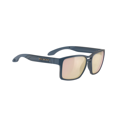 Rudy Sunglasses Spinair 57 Metal Night Matte - Multilaser Rose Gold