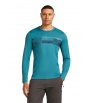 Icebreaker M's Merino 200 Oasis LS Crewe Thermal Top Elevation Line