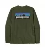 Blouse Patagonia Long-Sleeved P-6 Logo Responsibili-Tee M's